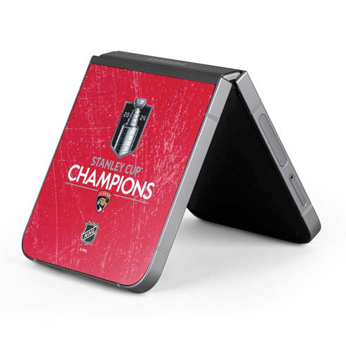 NHL 2024 Stanley Cup Champions Panthers Galaxy Z Flip6 Skin